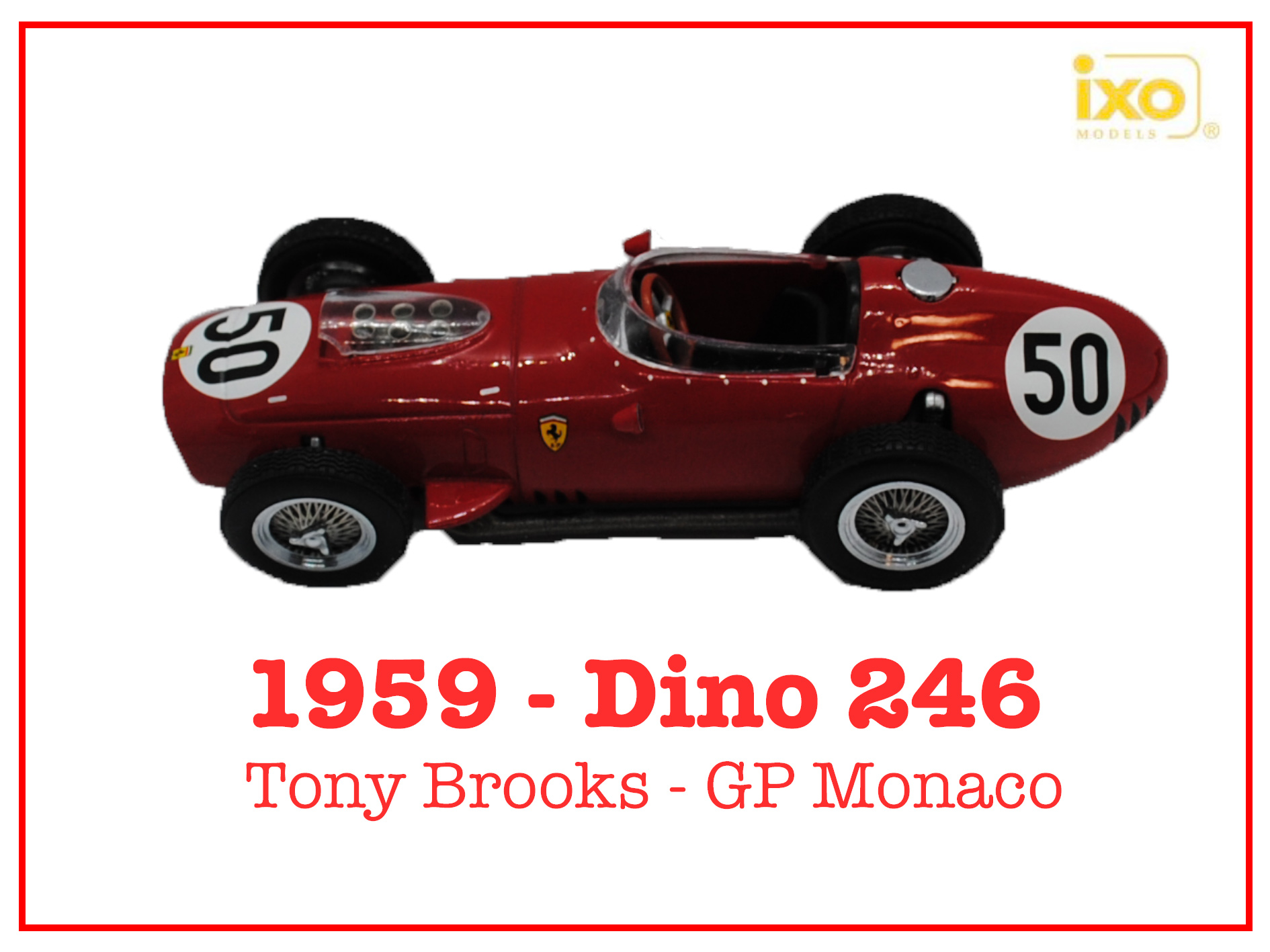 Immagine Dino 246 Tony Brooks GP Monaco